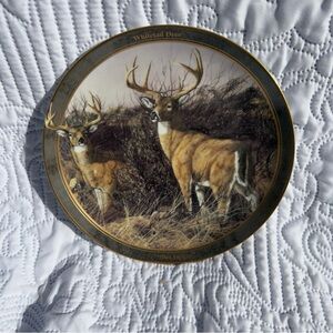 Whitetail Deer Decorative Plate